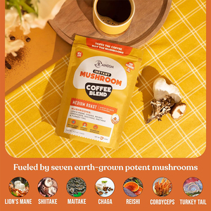 Café de Hongos Reishi en Polvo Orgánico para Mejorar la Función Cerebral y el Bienestar Intestinal, en Oferta - Product Image 4