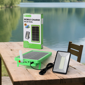 Lámpara Solar LED Portátil Recargable por USB de 2000 Lúmenes, 2 en 1, 20W 50W 100W, Suministro de Fábrica - Product Image 2