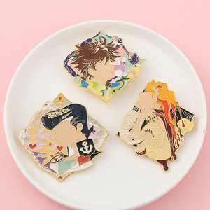 เข็มกลัดอนิเมะ <span class=keywords><strong>jojo</strong></span> 2มิติ jotaro kujo - Product Image 4