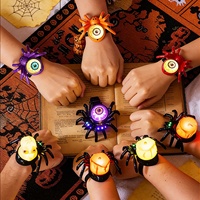 Jouet Araignée Lumineuse Décorative pour les Fêtes, Jouets Anti-Stress, Cadeaux pour Enfants, Jouets Amusants en Plastique, Vente Directe Usine