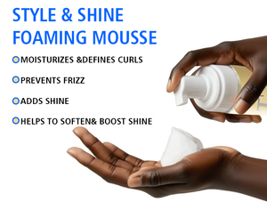 <span class=keywords><strong>Mousse</strong></span> coiffante forte tenue pour <span class=keywords><strong>cheveux</strong></span> bouclés, <span class=keywords><strong>mousse</strong></span> capillaire à l'huile de coco et de karité pour boucles et ondulations - Product Image 4