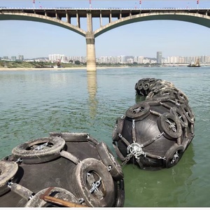 Fender gonflable marin haute résistance pour l'amarrage des navires, anti-impact, certifié BV, vente en gros d'usine - Product Image 6