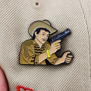 High Quality Baseball Anime <b>Hat</b> <b>Pin</b> and <b>Hat</b> Clip Custom Mexican Charms Metal Animated Gun Enamel Cap <b>Hat</b> <b>Pin</b> - Product Image 5