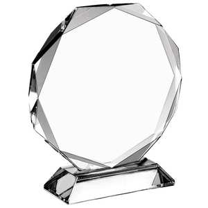 Trophée en cristal transparent personnalisé avec <span class=keywords><strong>plaque</strong></span> de reconnaissance, emballage avec boîte cadeau en papier - Product Image 5