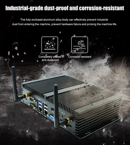 Eglobal 6RS232 COM Intel Core i3-6100U Mini PC Fanless Dual LAN Dual Display Computador Desktop Fanless Watchdog Industrial PC - Product Image 3