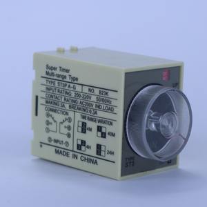 Relé de Retardo Multirango Super Timer ST3PA-A-G AC220V 50/60Hz 3A Contacto Hecho en China - Product Image 1