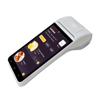 Sistema POS con Pantalla Táctil y Lector de Códigos QR Inalámbrico ZCS Z91, Placa Base Android POS, Pantalla de Punto de Venta GSM