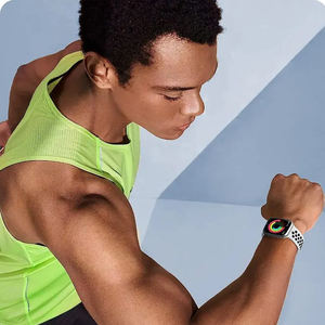 Bandas deportivas para Apple Watch 49mm 45mm 44mm correa de silicona suave transpirable para IWatch Ultra Series 8 pulseras Correa De Reloj - Product Image 5