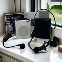 Haut-parleur portable léger de 3 pouces pour professeur de classe avec microphone Enregistreurs vocaux numériques Amplificateur de signal