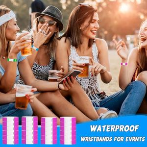 Custom Bracelets Waterproof Tyvek Wristband Event Raffle Wrist Strap <b>Playground</b> Bracelet Wrist Strap - Product Image 5