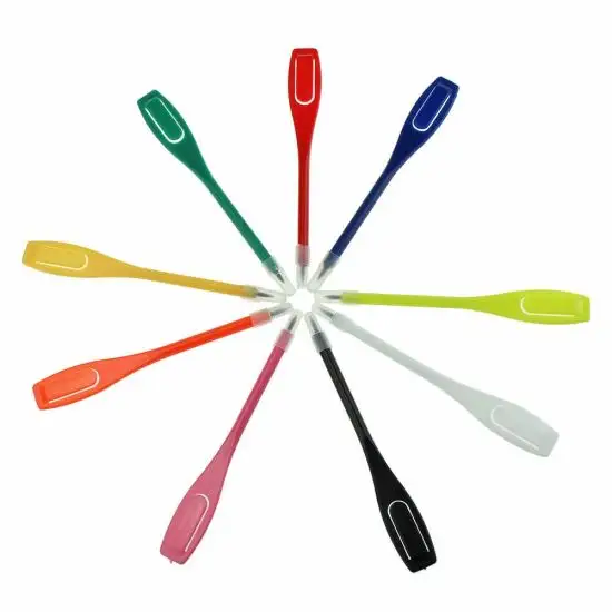 Пластиковый карандаш для игры в гольф с зажимом, свинцовая портативная ручка для игры в гольф