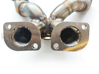 Collecteur d'échappement turbo haute performance en acier inoxydable 304 pour BMW M5 F90 V8 4.4T 2018-2023 – Kit de mise à niveau pour collecteurs de course