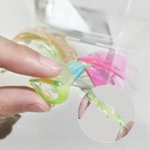 Bigoudis pour permanente de cils, 4 tailles, tiges transparentes pour rehaussement de cils, coussinets en silicone sans colle pour rehaussement de cils - Product Image 1