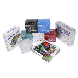 Nouvelle boîte d'emballage pour GB Gameboy GBA SP GBC protecteur de <span class=keywords><strong>Console</strong></span> de jeu boîte de couleur emballage en Carton emballage en Carton - Product Image 2