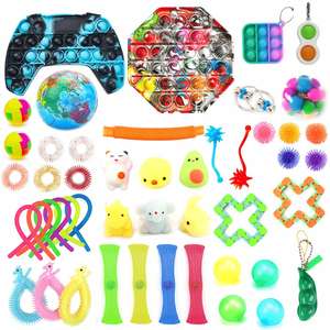 Jouets sensoriels Pop Suction pour enfants, ensemble de 25 pièces, balles anti-stress en plastique pour les enfants de 5 ans et plus - Product Image 5