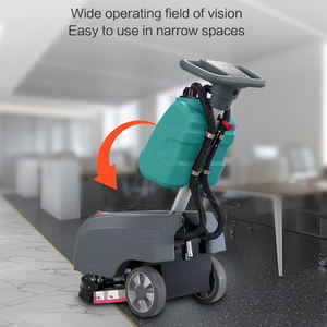 Mini Walk Behind Boden waschmaschine Hand Push Automatische Bodenwäscher-Reinigungs ausrüstung - Product Image 6