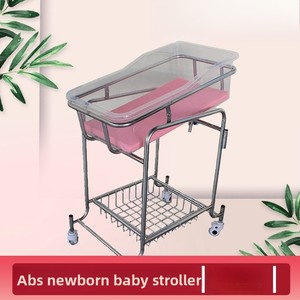 <span class=keywords><strong>Carrito</strong></span> de Bebé <span class=keywords><strong>para</strong></span> Hospital <span class=keywords><strong>con</strong></span> Colchón, <span class=keywords><strong>Carrito</strong></span> Infantil de Acero Inoxidable <span class=keywords><strong>para</strong></span> Centro de Maternidad - Product Image 1