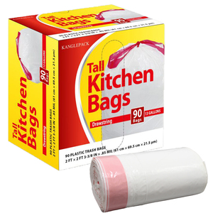 Wholesale Real Tough 13 Gallon 39 Gallon 8 Gallon Trash Can Liners Interleaved Roll Perforated Roll Bags - Product Image 5