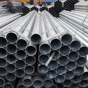 Tubería Redonda Sin Costura ERW Estructural de Acero Galvanizado BS1387 ASTM A53 ERW E355 A178 60 Od - Product Image 5