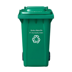 Contenitore per Rifiuti Slimline 87 L Verde, Bidone per Riciclaggio - Product Image 2