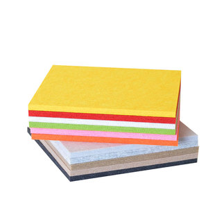 AU Market <span class=keywords><strong>Pro</strong></span>-environnement <span class=keywords><strong>Feutre</strong></span> acoustique 100% Panneau en polyester Matériaux insonorisés Panneaux acoustiques en PET - Product Image 6