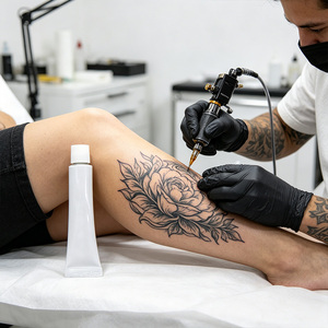 Pommade pour tatouage sûre 500g, formule douce pour les boutiques de confiance, salons réputés, satisfaction garantie - Product Image 5