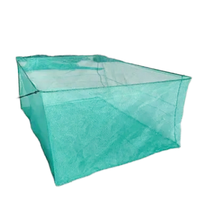 Red de jaula de cultivo de malla de peces de HDPE/nailon fuerte y duradera para cangrejo y langosta, trampa para acuicultura, uso de pesca - Product Image 1