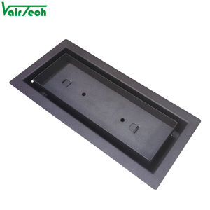 Grille de sol 4x10 en acier robuste, haute performance de ventilation, design moderne et élégant, compatible avec les inserts carrelage et <span class=keywords><strong>bois</strong></span>, couvercles de ventilation pour sols. - Product Image 2