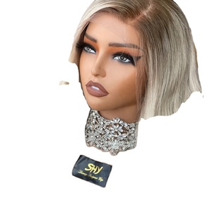 2024วิกผม Balayage 13X6ทำด้วยมือครึ่งฟรี613วิกผมมนุษย์ดิบ - Product Image 1