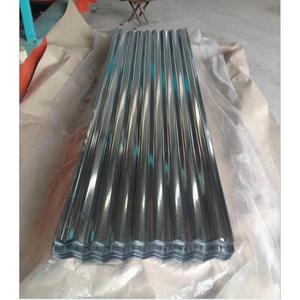 Tôles de toiture en acier galvanisé ondulé Zinc30-275 pour maison - Product Image 3