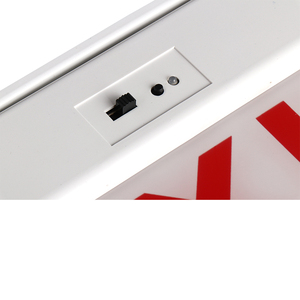 Giá tốt nhất Pin Lithium <span class=keywords><strong>Exit</strong></span> dấu hiệu ánh sáng trong nhà khẩn cấp LED cho khách sạn bệnh viện sử dụng nhôm thép Acryl vật liệu kim loại - Product Image 5