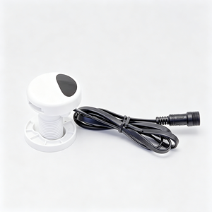 Chasseur d'eau électronique à double chasse ABS, économiseur d'eau, écologique, avec capteur et diffuseur intégré, mural, pour usage hôtelier - Product Image 3