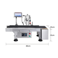 Machine d'impression numérique intelligente multifonctionnelle pour codes de date, dateur de données, marquage jet d'encre TIJ en ligne