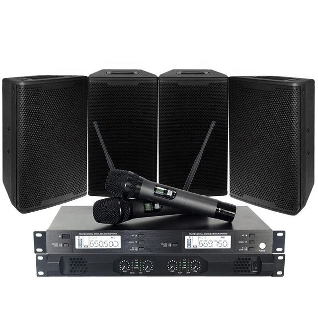 Audio Sound Equipment Home Theatre System Music Equipment Karaoke Machine Amplifier Speaker Microphone