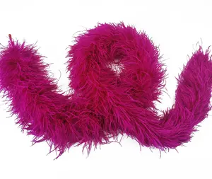 Ведущий поставщик перьев дешево 10 слоев страусиное перо боа Обрезка для вечеринки перьевое платье сексуальное платье женские пижамы