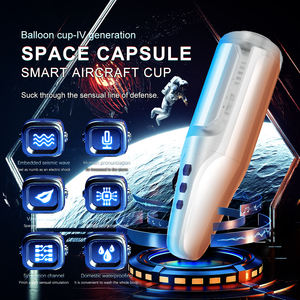 Kovida tam otomatik Masturbating cihazı Sucking erkek elektrikli uçak fincan erkekler için vakum yardım iktidarsızlık kalın Up yapay penis erkekler - Product Image 5