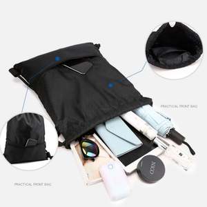 High-Quality Promotional Gift <b>Drawstring</b> Bag 420D Polyester Sports Travel <b>Backpack</b> - Product Image 5