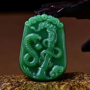 Colgante de Estilo Chino con Signos del Zodíaco Chino - Rata, Buey, Tigre, Conejo, Dragón - Colgante 3D con el Signo Zodiacal de tu Nacimiento para Collar DIY - Product Image 2