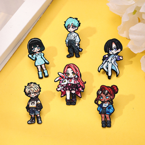 เข็มกลัดโลหะลายการ์ตูน Mizi Sua Till <span class=keywords><strong>Ivan</strong></span> Luka Hyuna ดีไซน์ใหม่ 6 แบบ คุณภาพสูง สำหรับตกแต่งกระเป๋าเป้ - Product Image 2
