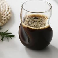 Accessoires pour boissons très demandés, sans BPA, fabriqués à la main, transparents, modernes, uniques, verres à vin en verre borosilicate de haute qualité pour les boissons