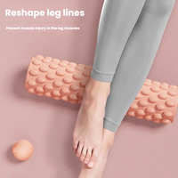 Petit rouleau de massage en mousse EVA à picots pour chat, bâton de massage, colonne de yoga, rouleau de relaxation musculaire, équipement de fitness