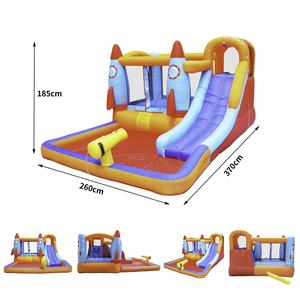 Perosotan Air dan Kolam Tiup Roket Bebas Ftalat untuk Hunian - Product Image 4