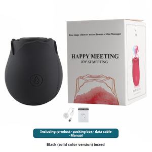 Однотонная встреча, счастливая Роза, прыгающие яйца, Женский массаж, сосание, мастурбатор, вибрация для взрослых, секс-игрушки оптом - Product Image 5