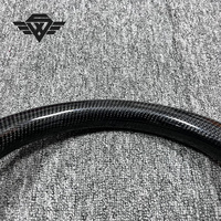 Roda kemudi kustom serat karbon untuk Mazda 3 CX-30 CX5 CX90 Atz CX8 CX7 roda kemudi mobil