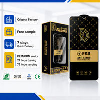 Protection d'écran en verre trempé anti-rayures et anti-statique 0,4 mm 9H pour Infinix Oppo Realme 5/c53/gt 8 Pro