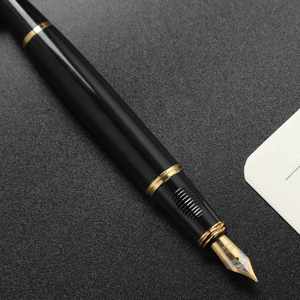 Wholesale Office Luxury Black Business Fountain <b>Pen</b> Calligraphy Student Signature <b>Pen</b> Custom logo <b>Pen</b> - Product Image 2