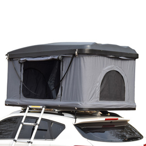 Suv pop-up ouvert extérieur toile <span class=keywords><strong>camping</strong></span> boîte ABS automatique coque dure toit voiture tente de toit à vendre - Product Image 1
