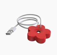 Portable bureau une tête Mini eau réapprovisionnement vaporisateur maison Ipx7 étanche atomiseur diffuseur petite fleur Mini humidificateur