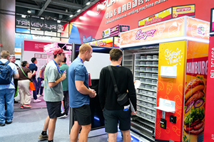 Distributeur automatique de hamburgers en acier inoxydable avec écran publicitaire LCD, service rapide, économie de main-d'œuvre - Product Image 5