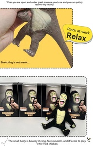 Lustiges Stressabbau-Spielzeug: Quetschbare <span class=keywords><strong>Gummi</strong></span>-Affen- und Gorilla-Figuren - Product Image 6